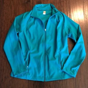 Teal Lucy Athletic Jacket